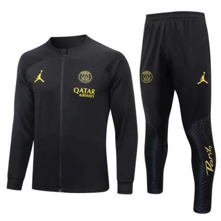 Paris Saint Germain Ensemble Vestes d'Entraînement Noire 2023-24